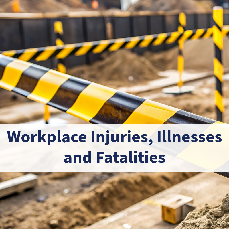 Workplace Injuries, Illnesses and Fatalities