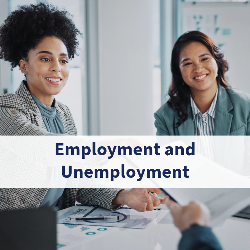 Employment and Unemployment