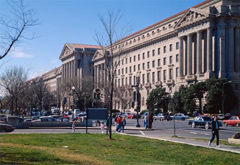 US Department of Labor building