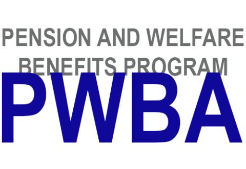 Pension and Welfare Benefits Program name change to PWBA