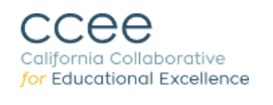 CCEE California Collaborative for Educational Excellence