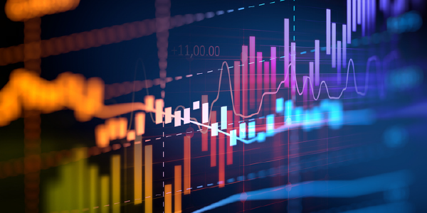 A chart showing economic data.