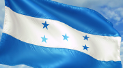 The flag of Honduras