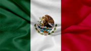 The Mexican flag. 