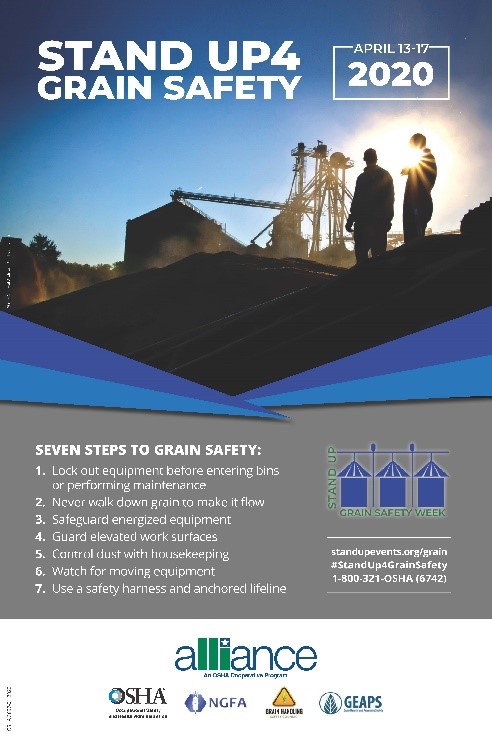 Stand Up for Grain Safety Poster