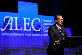 Secretary Acosta speaking at the 44th Annual Meeting of the American Legislative Exchange Council.