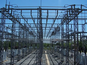 Electrical substation.