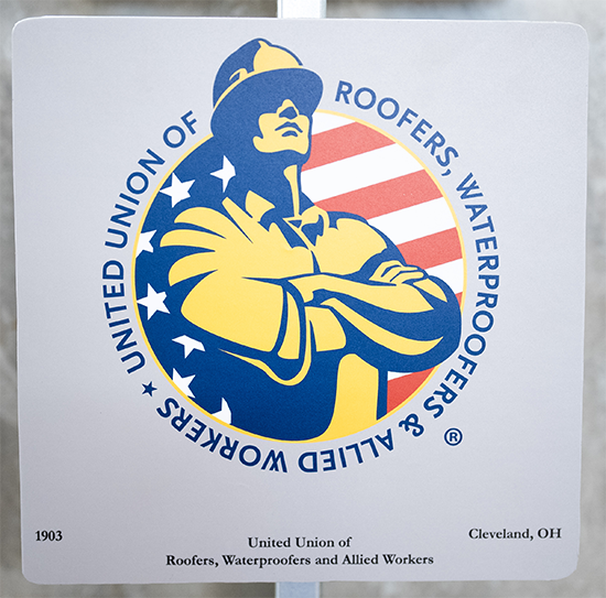 United Union of Roofers, Waterproofers and Allied Workers logo