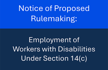 Blue tile with the words Section 14(c) Notice of Proposed Rulemaking